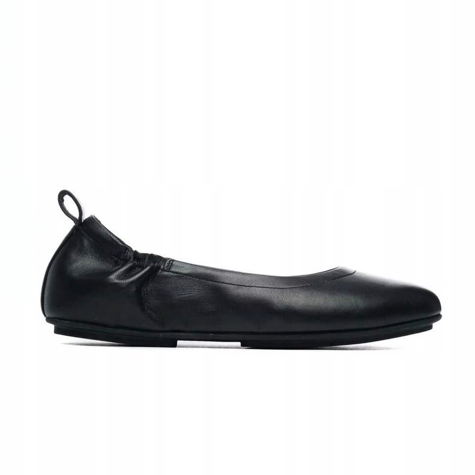 FitFlop Allegro Slip on Ballet Flats Black 6 US / 37 EU