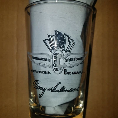 LOTE 4 vasos Tony Hulman Indianápolis 500 ganadores 1911-1969 Libbey Safedge  Foto 1 de 3