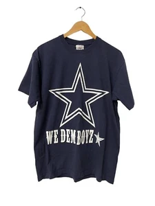 Camicia vintage anni 90 Shaka Wear USA Dallas Cowboys NFL We Dem Boyz taglia Large - Foto 1 di 4