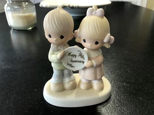 PRECIOUS MOMENTS GOD BLESSED OUR YEARS TOGETHER WITH SO MUCH LOVE AND HAPPINESS - Picture 1 of 3