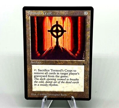 TORMOD'S CRYPT|  1994 The Dark DRK MTG Magicthe Gathering card  - Image 1 of 4