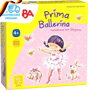 HABA Prima Ballerina – Tanzspiel Für 2-6 Kinder – Zum Figuren Nachtanzen – Koope - Bild 1 von 12