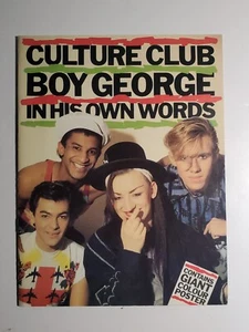CULTURE CLUB (BOY GEORGE) IN HIS OWN WORDS - SOFTCOVER BOOK UK 1983 - Picture 1 of 6