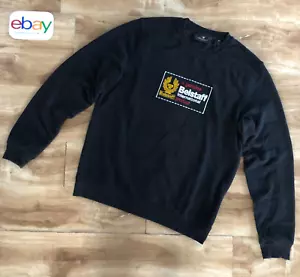 Belstaff INTERNATIONAL PULLOVER, SWEATER, cotton, black, size XL - Bild 1 von 9