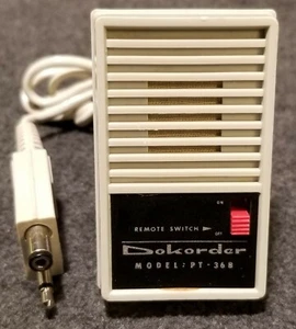 Micrófono dinámico Dokorder Onkyo PT-36B de colección para el PT-36BX carrete a carrete - Imagen 1 de 6