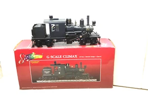 BACHMANN SPECTRUM  G SCALE CLIMAX LOCOMOTIVE 25 Ton Narrow Gauge #81181 - Picture 1 of 19