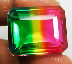 Tormalina Tormalina Naturale 79,30 Ct Qualità Superiore Certificata Smeraldo Gemma - Foto 1 di 7
