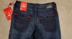 NWT True Religion Boys Geno Super T Jeans, Size 4 - Picture 1 of 5