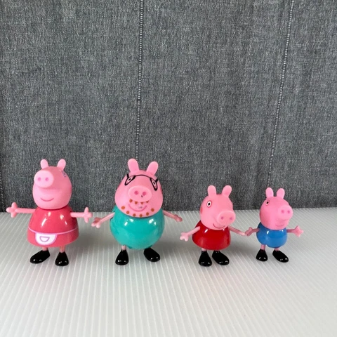 Peppa Pig Family 2.5" Inch Figure Lot Daddy Mummy George Jazwares Toys Cover