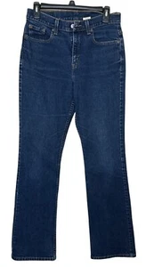 Vintage Levi’s 515 Bootcut-Damenjeans 10 MIS L blau niedriger hoher Bund - Bild 1 von 6