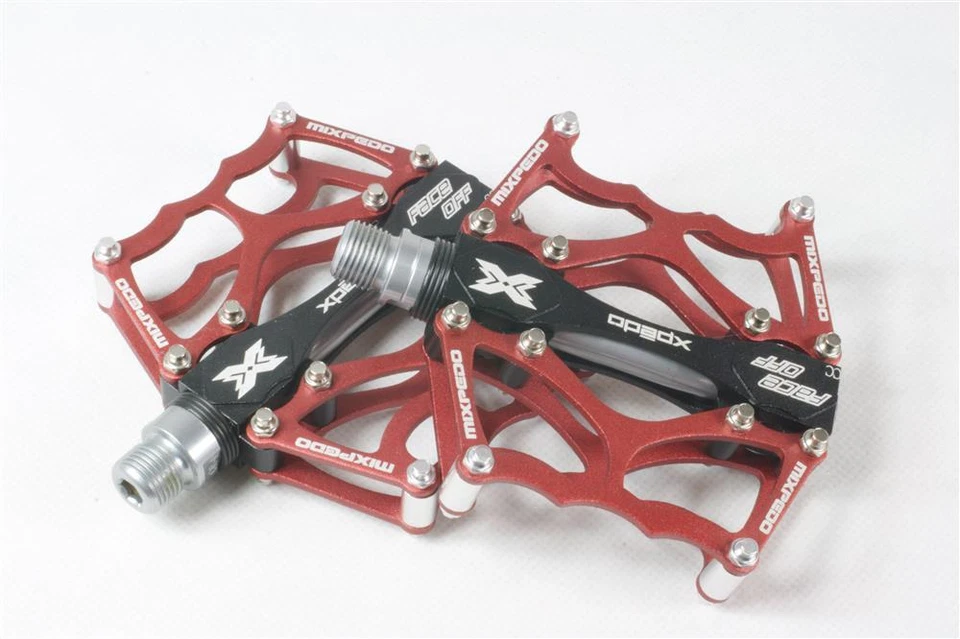 Pedales CNC de aluminio XPEDO FACE OFF XMX 13AC MX13 MTB Foto 1 de 1