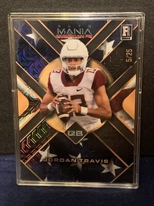 Jordan Travis 2024 Wild Card American Football Rookie 5/25 National Exclusive - Picture 1 of 1