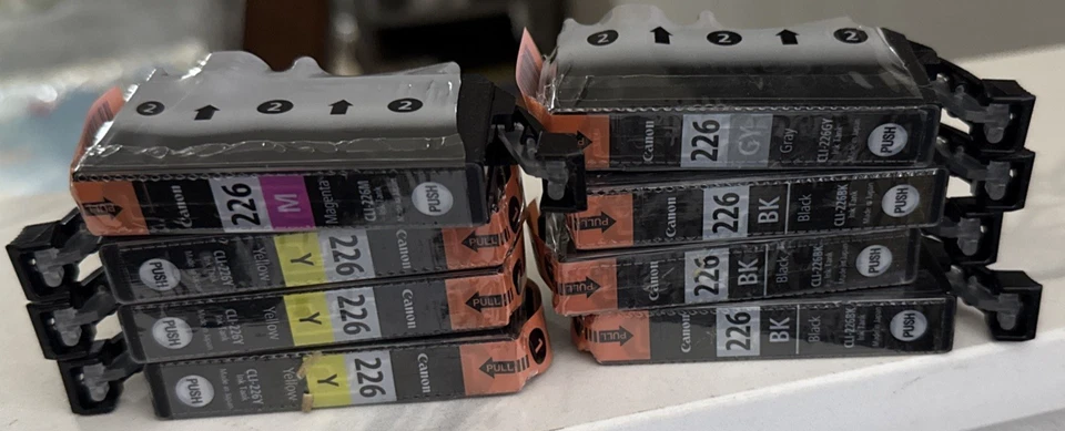 Genuine New 8-pack CANON CLI-226 Ink Cartridges for Canon - Image 1 of 1