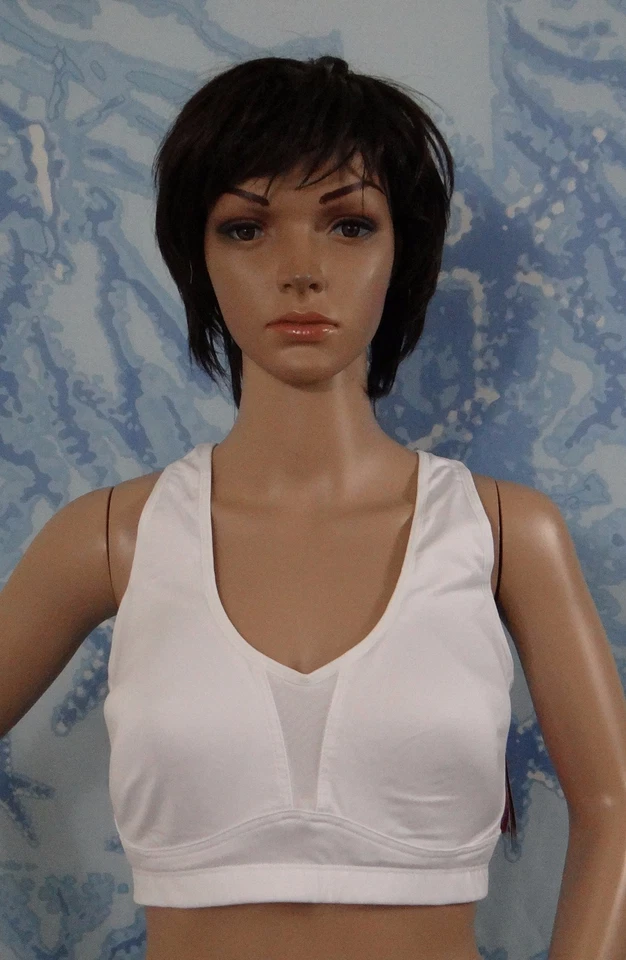 Saucony Women's Curve Crusader Sports Bra - White - 40D -