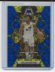 2022-23 Mosaic Collin Sexton Blue Disco # 47/85 - Picture 1 of 2