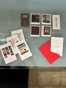 Lote de 11 sobres de tarjetas de diario fijos planificadores de tela y papel NUEVO - Imagen 1 de 10