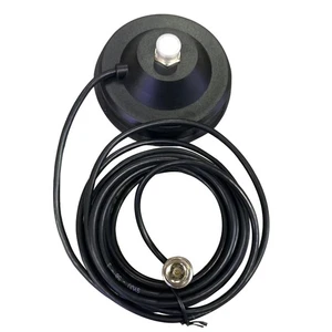 SO239 Montaje Base Magnética Mini Enchufe UHF para Antena de Radio Móvil Cable 5M - Imagen 1 de 2