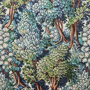 Luxus Blumen Wandteppich Sissinghurst - Baumwolle reich Polsterstoff - 55" breit - Bild 1 von 3