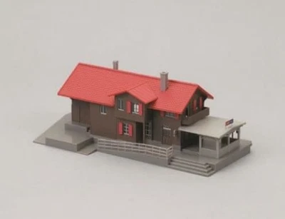 KATO N Scale Glacier Express Swiss Station 23-245A  Diorama Supplies kit F/S NEW - Image 1 of 3