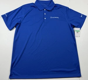 Nike Blue IBM Polo Shirt XL NEW - Picture 1 of 4
