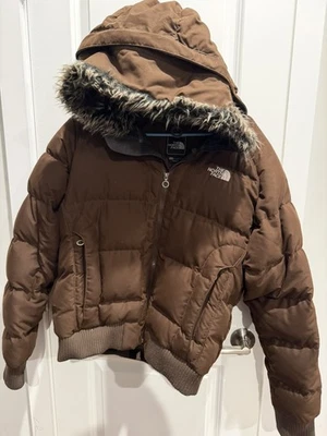 Chaqueta acolchada para mujer The North Face Down 500 L piel talla XL Foto 1 de 4