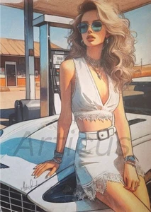 Aston Martin Pin-up girl - Picture 1 of 1