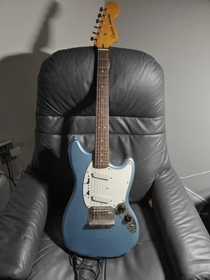 Fender Squier Sonic Mustang Electric Guitar California Blue - image 1 of 4