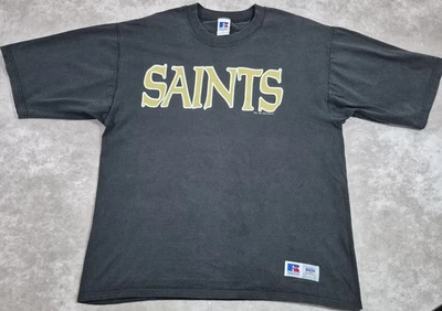 Camiseta De Colección 1993 Saints Grande Russell Athletic EE. UU. Grande Algodón Desvanecido NFL Camiseta Foto 1 de 4