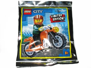 Lego City Detective on Motorcycle 952010 Foil pack BNIP - Picture 1 of 6