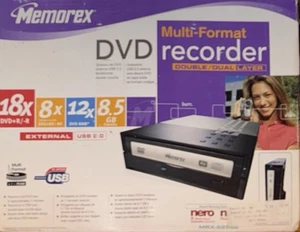 Memorex Multi-Format Format Dvd Recorder Dual Layer New In Box - Picture 1 of 6