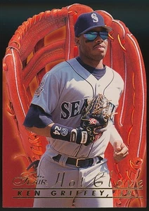 1996 Fleer Flair Baseball Hot Gloves #4 Ken Griffey Jr. NM-MT rar 1:90 Packungen - Bild 1 von 2