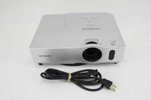 HITACHI CP-X401 LCD Projector 3LCD Home Theater Office 49 Hours - Picture 1 of 8