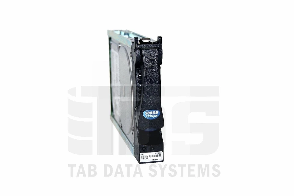 EMC CLARiiON CX-AT07-500 500GB 7.2K SATA I HDD for CX3/CX4 Series in Caddy - Image 1 of 1