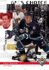 1998-99 UD Choice Reserve #240 Paul Kariya, Steve Yzerman