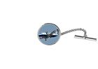 Emb 120 Brasilia  Refp1 Design Tack Tie Pin & Chain Personalised