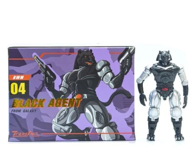 New TransArt TA BWM-04 BWM04 Beast Wars Black Ravage Action Figure toy in stock - Image 1 of 4