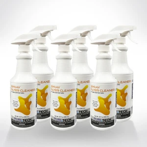Puri Tech Spa Spray Filter Cleaner 6 Pack Effectively Removes Minerals and Oils - Picture 1 of 7