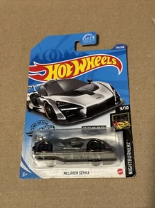 HOT WHEELS ZAMAC MCLAREN SENNA 2020 NIGHT BURNERZ EXCLUSIVE 1/64 - Picture 1 of 2