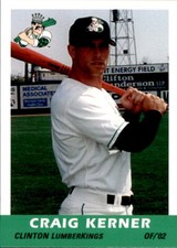 2002 Clinton Lumberkings Grandstand #5 Craig Kerner Whitesboro New York NY Card