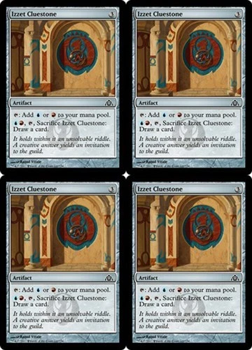 MTG - 4x IZZET CLUESTONE - Dragon's Maze (C) - Image 1 of 1