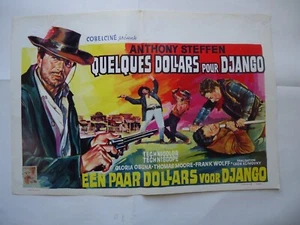 QUELQUES DOLLARS POUR DJANGO/FD29/affiche belge - Imagen 1 de 1