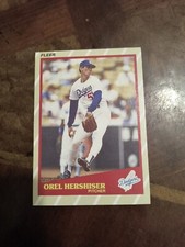 OREL HERSHISER 1989 FLEER  SUPERSTARS #23 OF 44 FREE SHIPPING