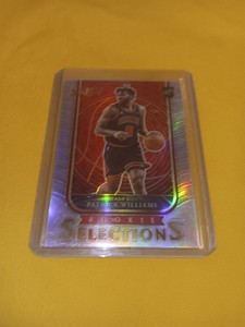 2020-21 Panini Select PATRICK WILLIAMS  Selections Silver Rookie Card RC  Bulls