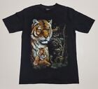 Tigers and Cub Front & Back Graphic Short Sleeve Tshirt Men's Large 