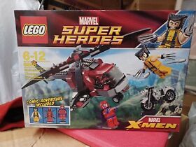 New Lego 6866 Wolverine's Chopper Showdown Marvel Super Heroes 