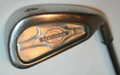 Callaway Steelhead X-14 4 iron with Callaway Constant Weight Uniflex steel shaft - Image 1 of 4