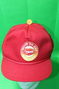 Sombrero de pollo Tyson vintage listo para comer - Imagen 1 de 3