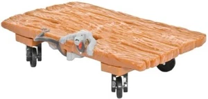 Plastic Rolling Board with Rat for WWE & AEW Wrestling Action Figures - Picture 1 of 2