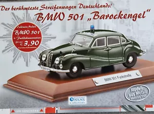 ATLAS EDITORE BMW 501 striscia radio Isar 12, angelo barocco volantino, foglietto pubblicitario #0804f - Foto 1 di 2
