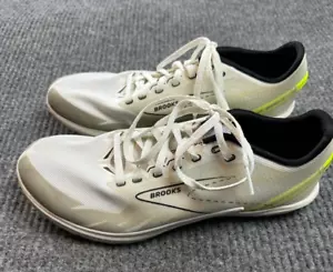 Brooks Draft XC Scarpe da Cross Country Track Uomo 9 Bianco Sneakers Sportive - Foto 1 di 12